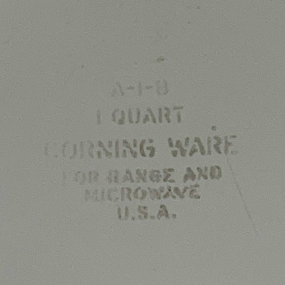 Vintage Corning Ware Spice of Life L’Echalote 1 QUART Casserole A-1-B NO LID - Picture 3 of 7